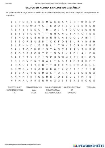 Saltos em altura e em distância