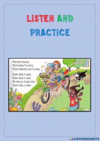 Listen and Practice