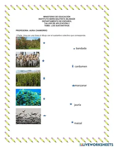 Los sustantivos colectivos