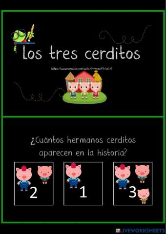 Cuento los Tres Cerditos
