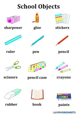 School objects