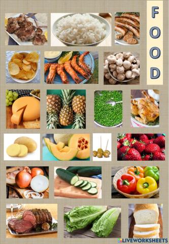 Food. Are you hungry?