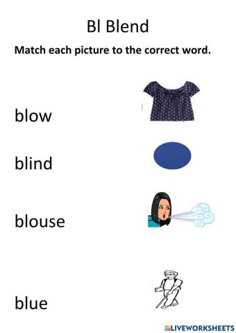 Bl Consonant Blend