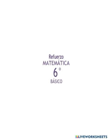 Preparación para examen matemática