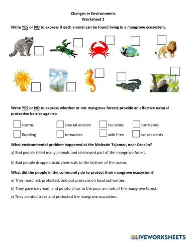 Changes in the Environment Tajamar