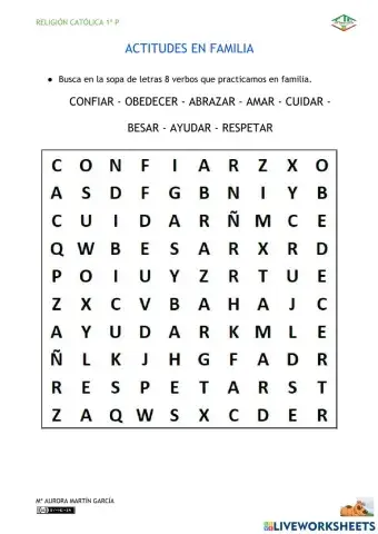 Actitudes en familia