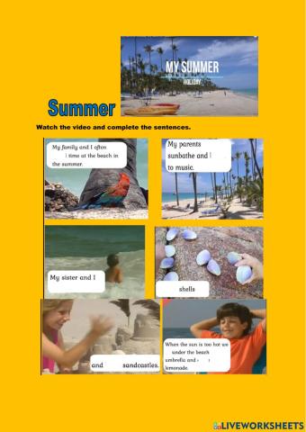 Summer activities