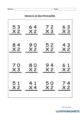 Mais Multiplicação
