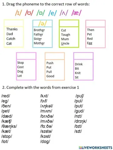Short Vowels