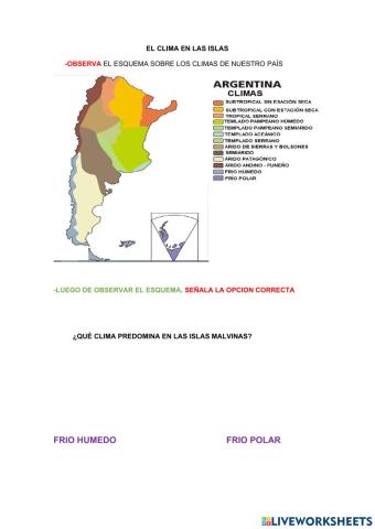 Relieve de las islas Malvinas