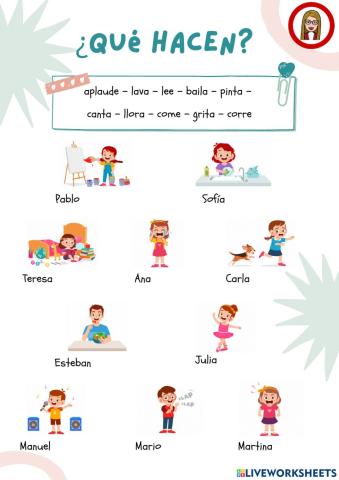 ¿Qué hacen?