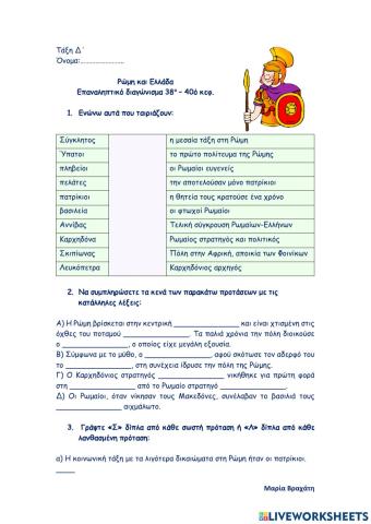 Ρώμη και Ελλάδα