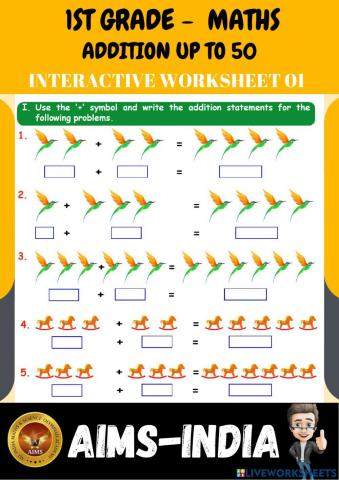 1st-maths-ps01-addition up to 50 - ch 04