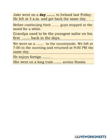 Travel journey trip voyage