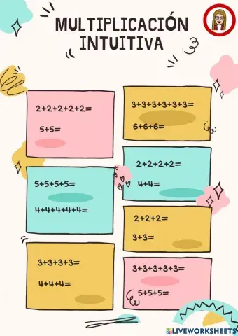 Multiplicación intuitiva