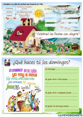 La misa es una fiesta