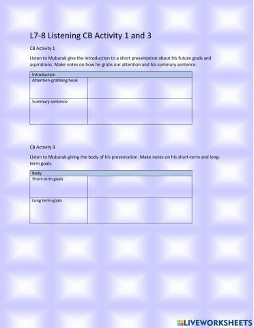 L7-8 What I want to be!