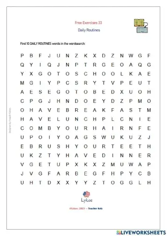 Free32-Daily Routines