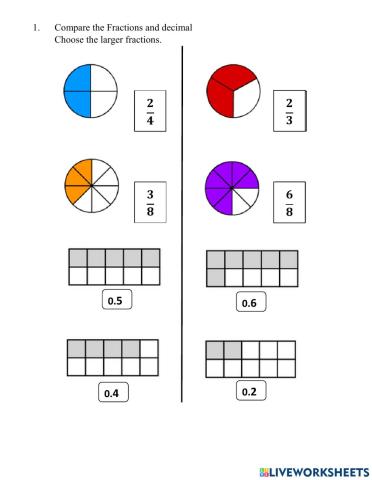 Fraction and decimals-Part 3