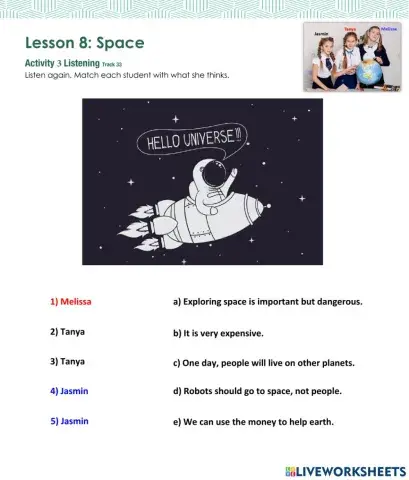 Access 8 - U 8 - Lesson 8 - Act 3