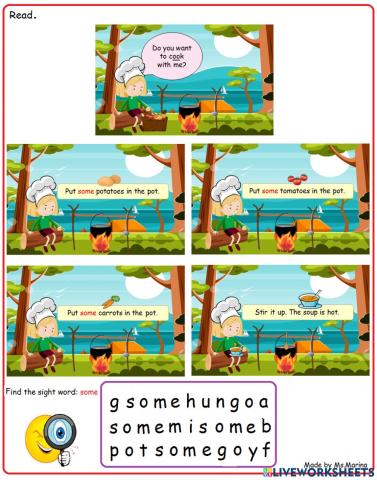 Sight word:some