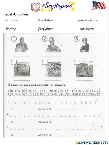 Where does a..... work?