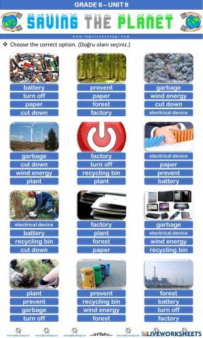 Saving the Planet - Picture Test 1