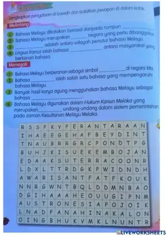Bahasa melayu warisan kita