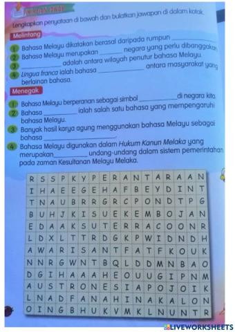 Bahasa melayu warisan kita