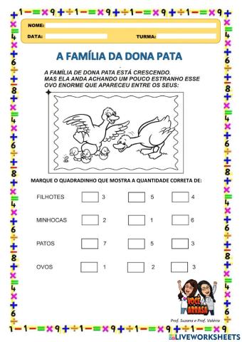 A Família da Dona Pata