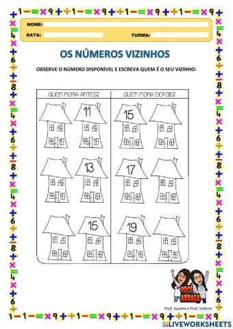 Os Números Vizinhos