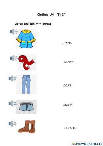 Clothes U4 2º