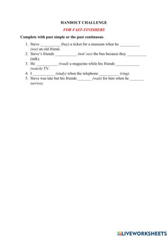 Culture Week - My trip to NZ - Handout challenge