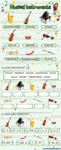 Musical instruments