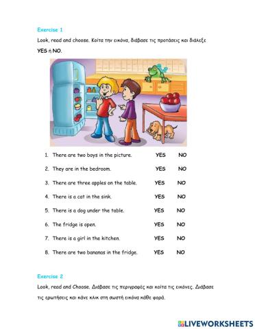Elementary 1 (There is-there are Revision)