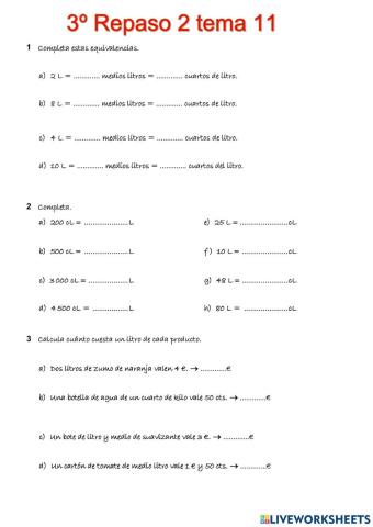 Repaso 2 Tema 11 3º