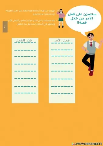 نشاط فعل الأمر