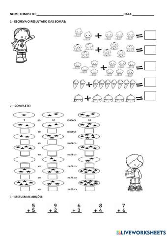 Atividades de Adição