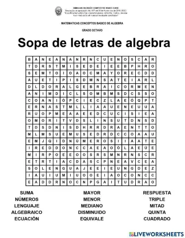 Algebra básica