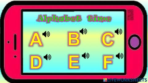 Alphabet time