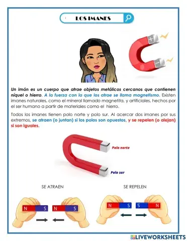 Características y utilidad de los imanes