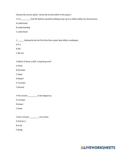 Distances passive voice