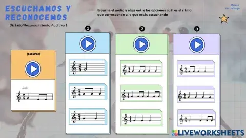 Dictado-Reconocimiento Auditivo 1