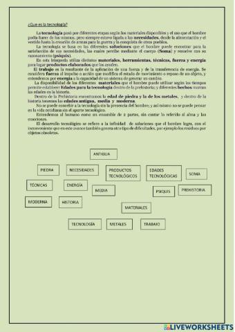 ¿Qué es la tecnología?