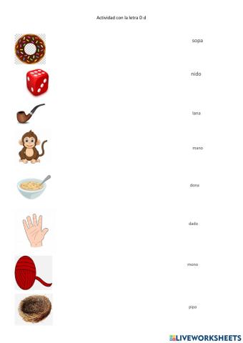Letra D d