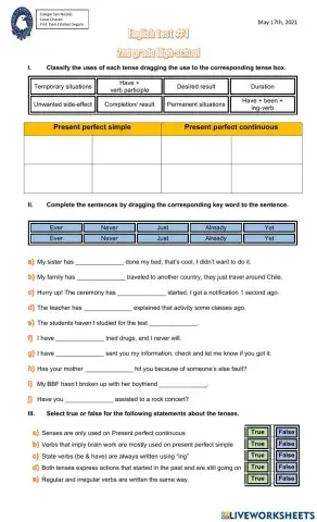 Present perfect vs present perfect continuous