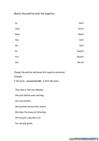 Verb contractions auxiliaries