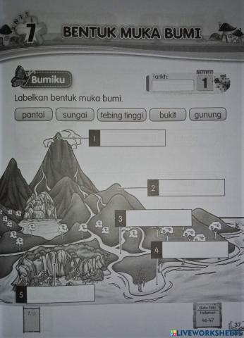 Bentuk muka bumi