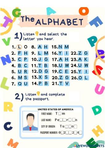 Listening comprehension