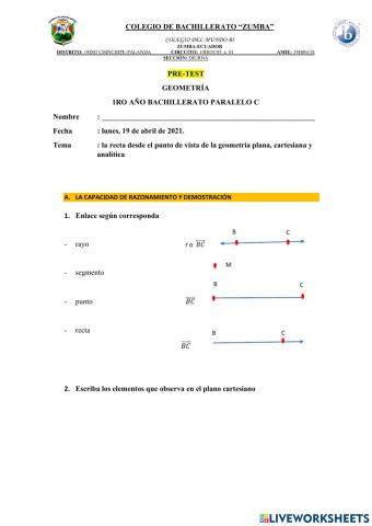 Pre-test CRD, hoja 2